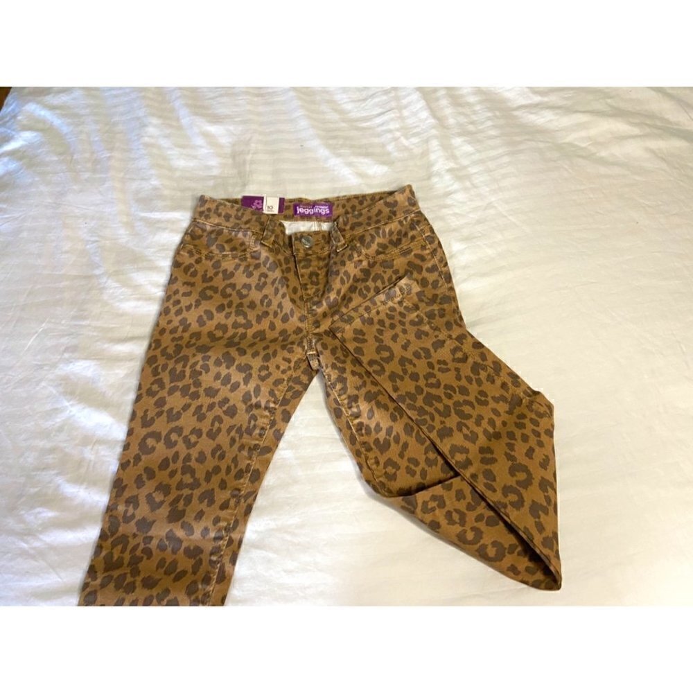 Oldnavy Cheetah Print Rockstar Jegging girls size 10